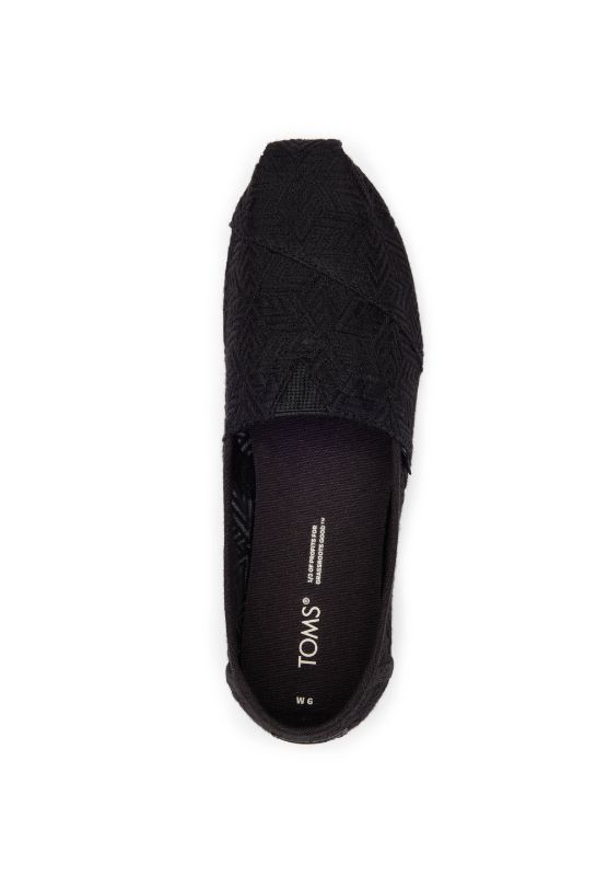 Toms on sale black mesh