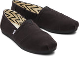 Toms Women Alpargata Black/Black Recycled Cotton Canvas