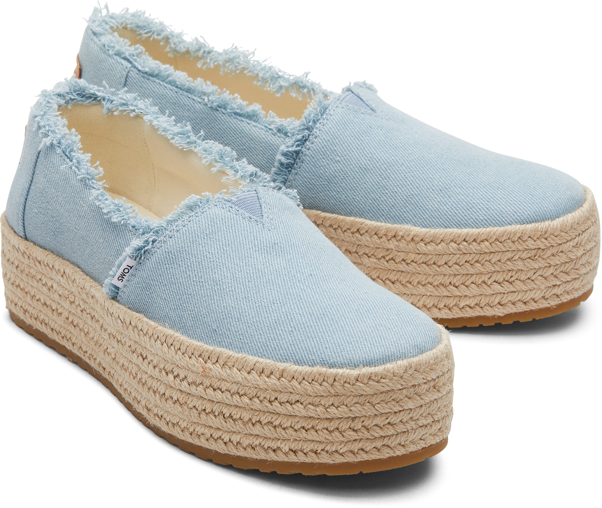 Toms Women Valencia Pastel Blue Washed Denim â RES TOE RUN Malaysia - Res|Toe|Run