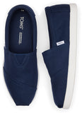 Toms Mens Alp Fwd Navy Recycled Cotton Canvas