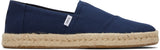 Toms Men Alpargata Rope 2.0 Navy Recycled Cotton