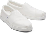 Toms Men Alp Fwd White Recycled Cotton Canvas