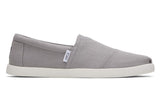 Toms Men Alp Fwd Drizzle Grey Recycled Cotton Canvas