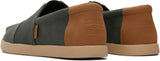 Toms Mens Alp Fwd Green Canvas Synthetic Trim