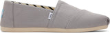 Toms Women Alpargata Drizzle Grey Recycled Wide