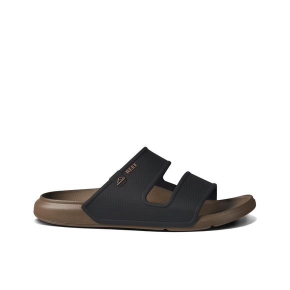 Reef Mens Sandals Oasis Double Up Fossil/Black