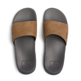 Reef Mens Sandals Reef One Slide Grey/Tan