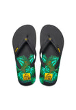Reef Men Reef Seaside Prints Toe-Post Monstera Green