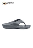 Aetrex Mens Lynco Flip Charcoal