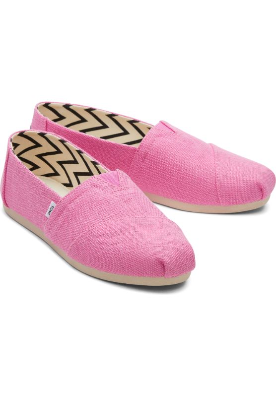 Toms Women Alpargata Pink Heritage Canvas RES TOE RUN Malaysia Res Toe Run