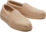 Toms Men Alp Fwd Tan Oatmeal Recycled Cotton Canvas