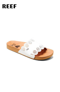 Reef Women Cushion Scallop Scout Open Toe Sandal Cloud