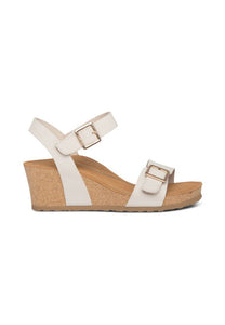 Aetrex Women Lexa Sandal Ivory