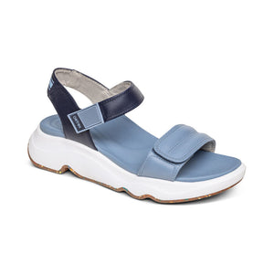 Aetrex Whit Sandal Women Sandal Blue